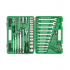 Набор инструмента Intertool 1/4" 1/2" 77 ед. (ET-6077SP)