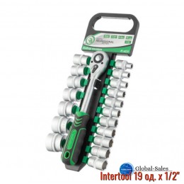 Набор инструмента Intertool 19 ед. x 1/2" SemiPro (ET-6019)