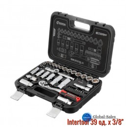 Набор инструмента Intertool 3/8" 39 ед. Storm (ET-8039)