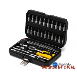 Набор инструмента Mastertool 1/4" x 46ед (78-2047)