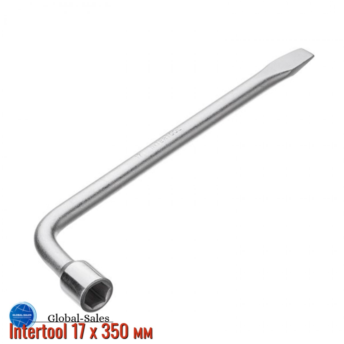 Ключ баллонный L-образный Intertool 17 х 350 мм (XT-4217) Ключ баллонный L-образный Intertool 17 х 350 мм (XT-4217)