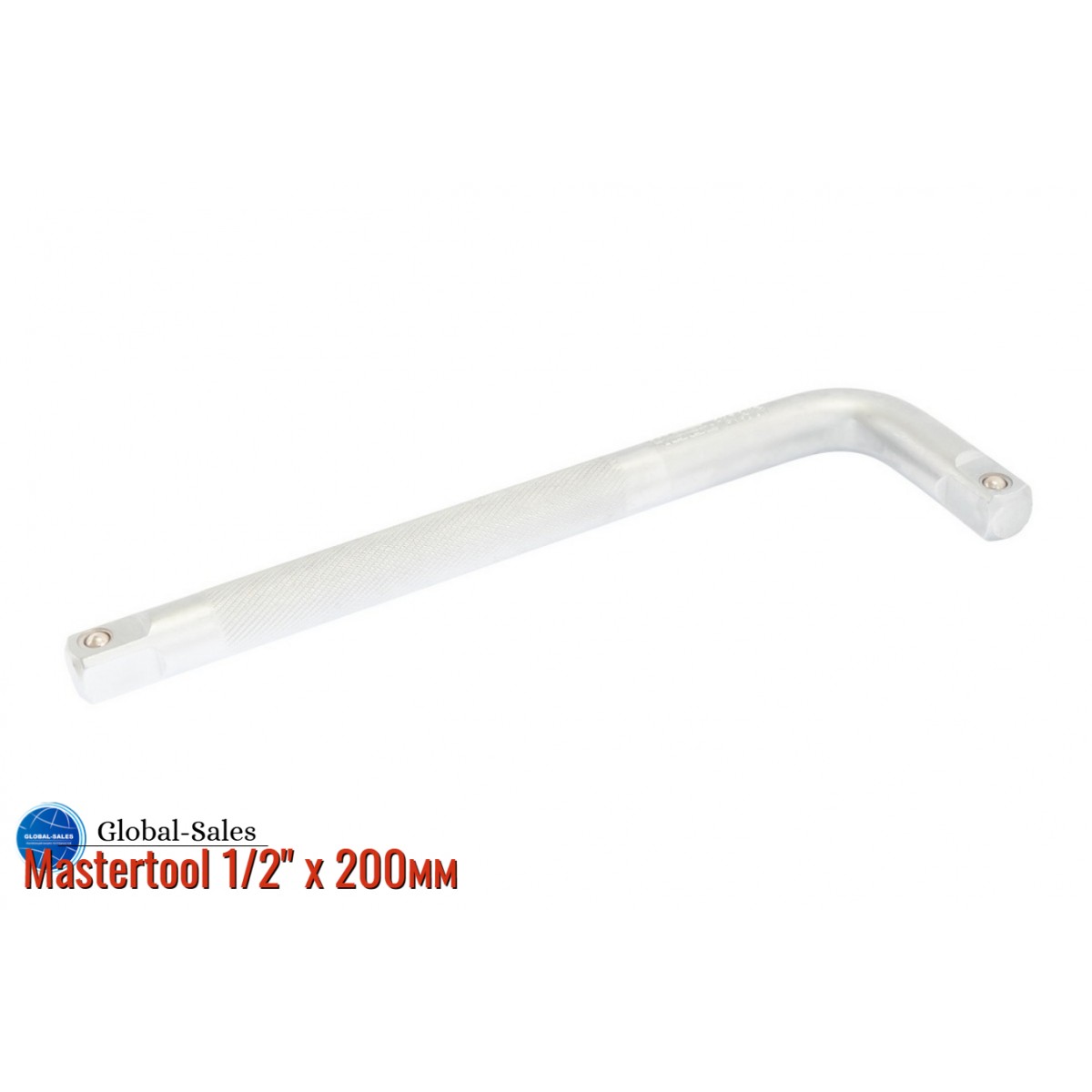 Вороток L-образный Mastertool 1/2" x 200мм (78-0220)