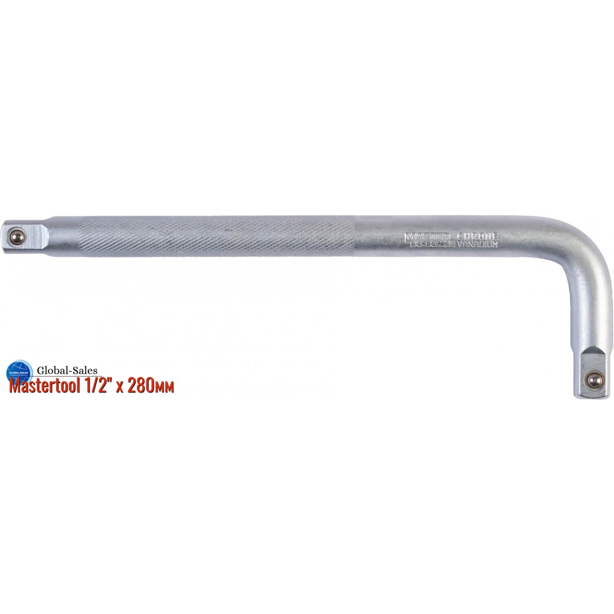 Вороток L-образный Mastertool 1/2" x 280 мм (78-0228) Вороток L-образный Mastertool 1/2" x 280 мм (78-0228)