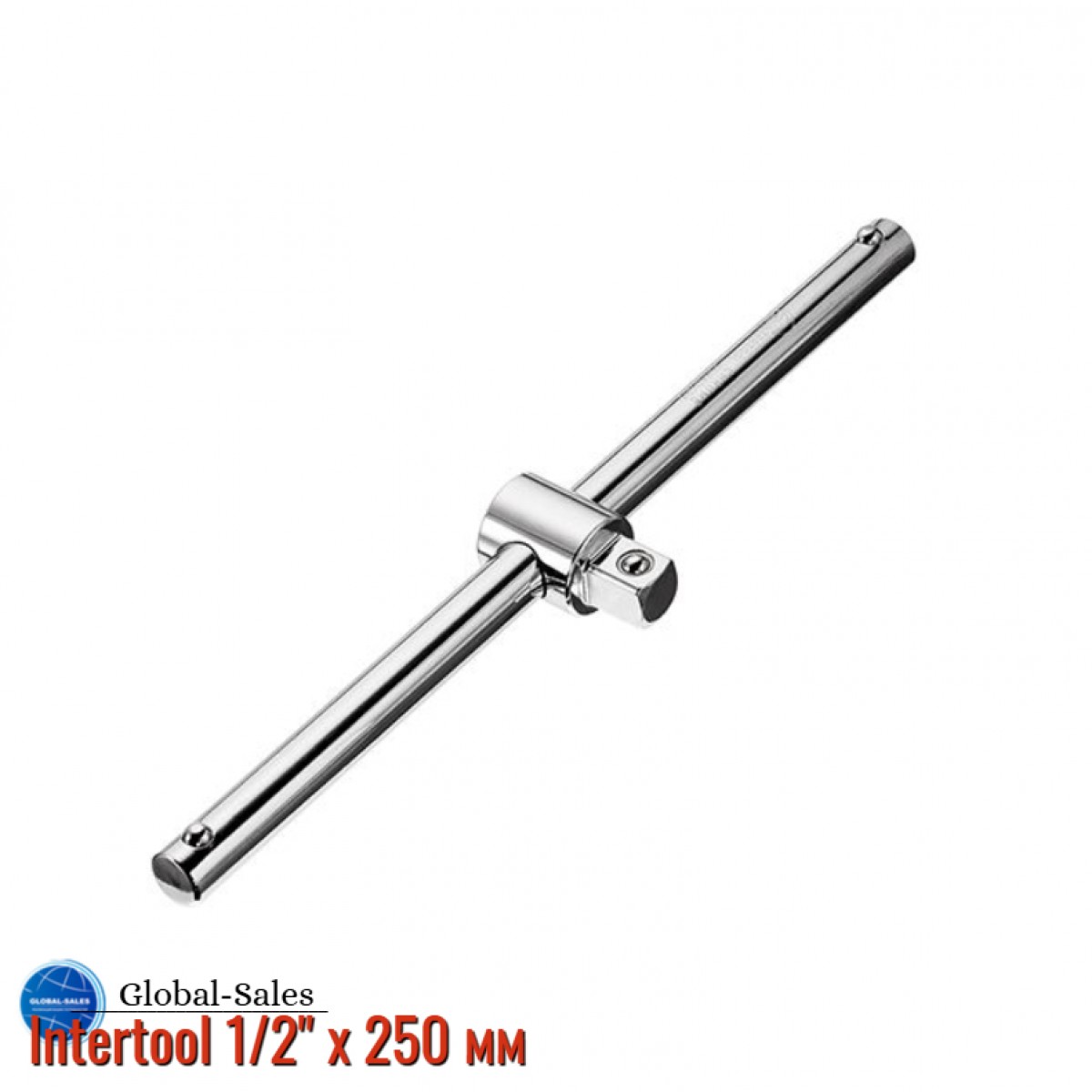 Вороток T-образный Intertool 1/2" х 250 мм (ET-1021)