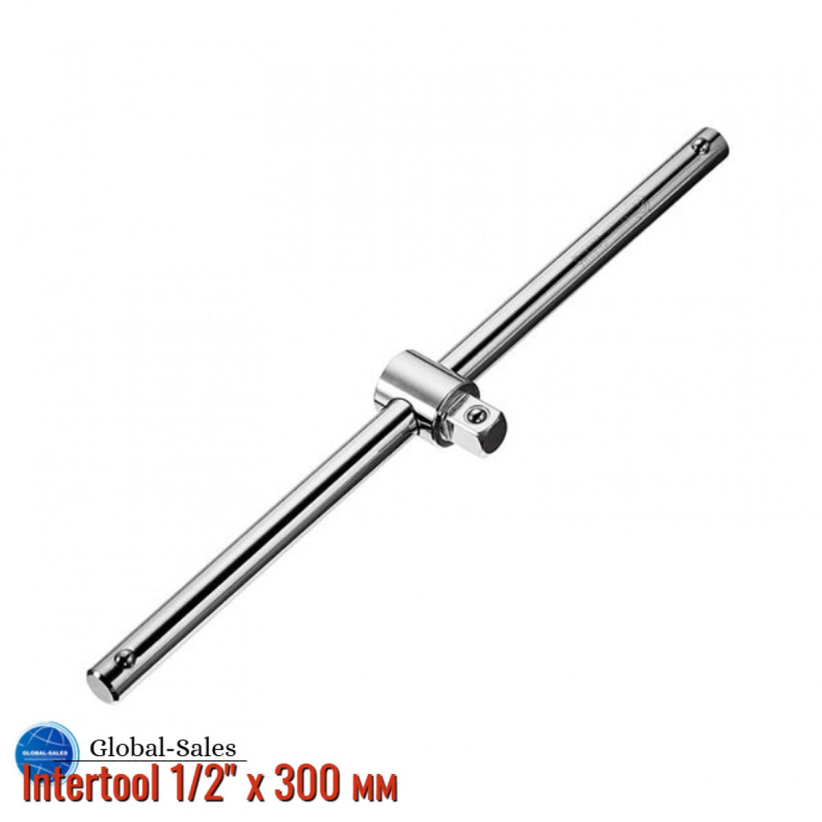 Вороток T-образный Intertool 1/2" х 300 мм (ET-1022)
