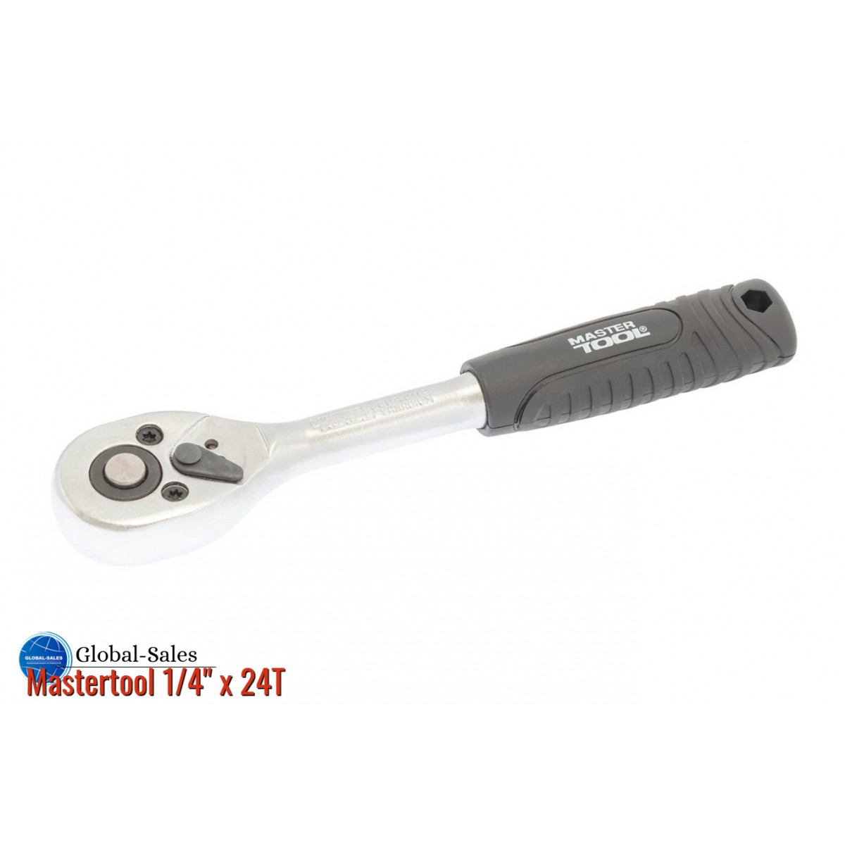 Ключ трещоточный Mastertool 1/4" x 24T (78-0201)
