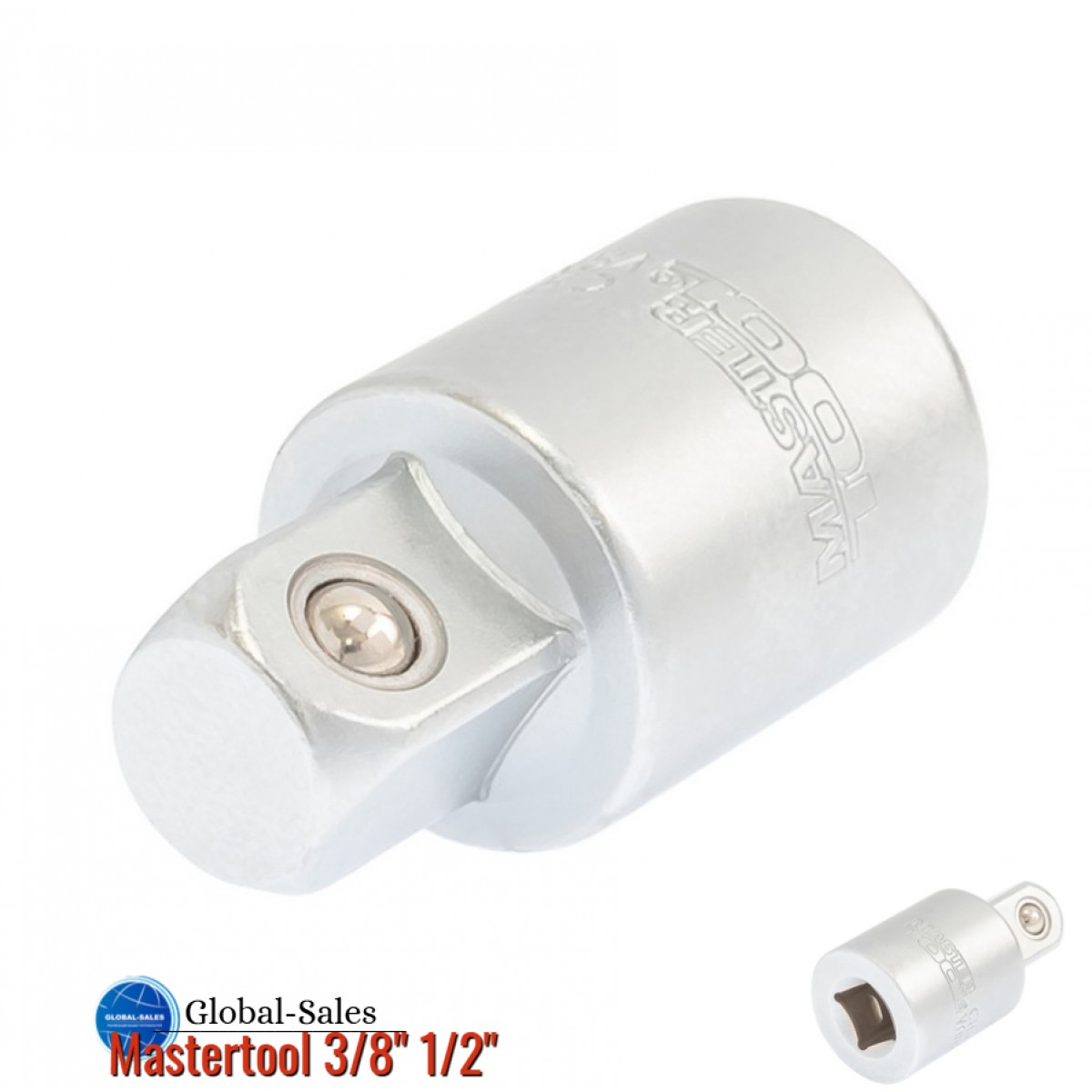 Переходник Mastertool 3/8" 1/2" (78-0084)