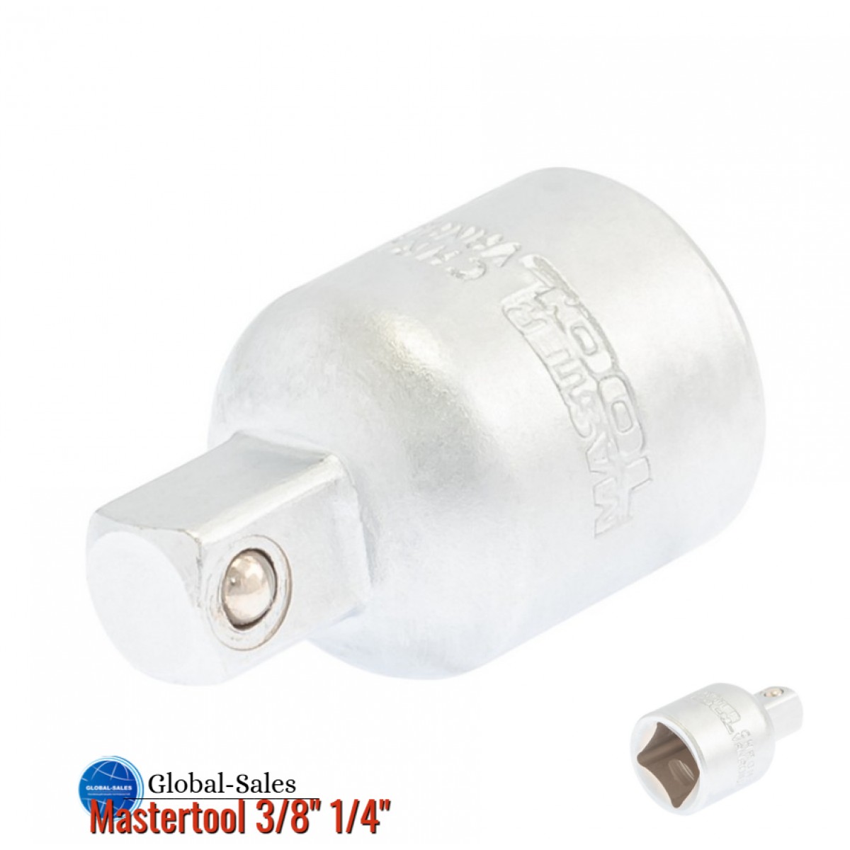Переходник Mastertool 3/8" 1/4" (78-0083)