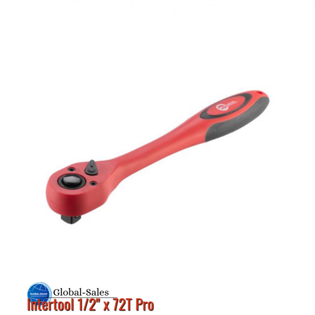 Рукоятка с храповым механизмом Intertool 1/2" х 72T Pro (HT-2113) Рукоятка с храповым механизмом Intertool 1/2" х 72T Pro (HT-2113)