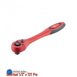 Рукоятка с храповым механизмом Intertool 1/2" х 72T Pro (HT-2113)