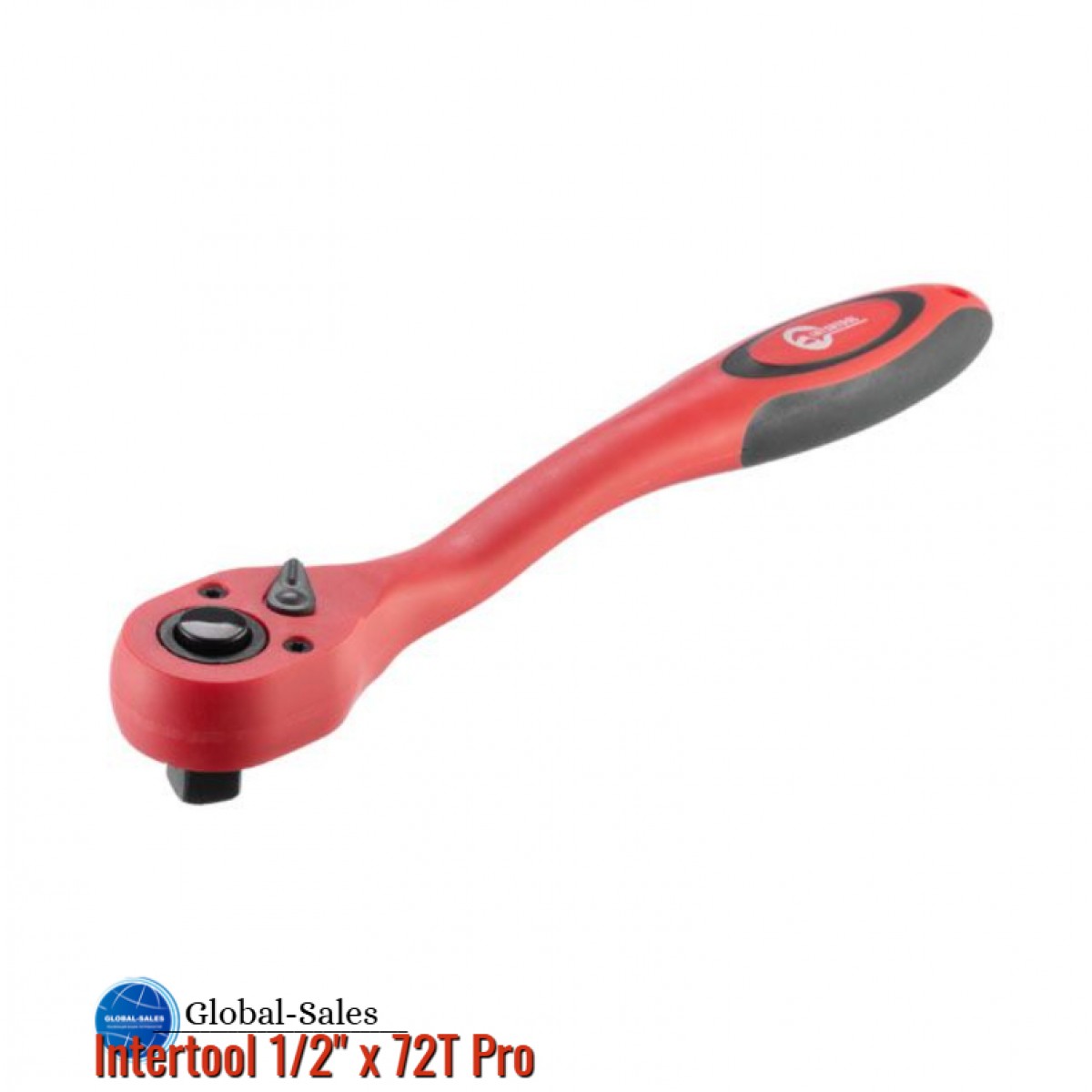 Рукоятка с храповым механизмом Intertool изогнутая 1/2" х 72T Pro (HT-2109) Рукоятка с храповым механизмом Intertool изогнутая 1/2" х 72T Pro (HT-2109)