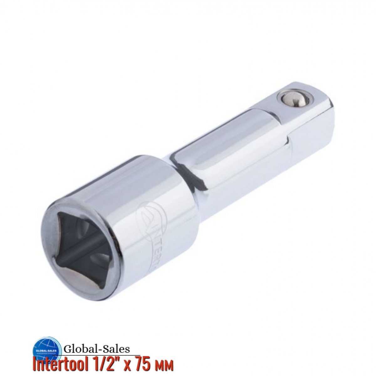 Удлинитель Intertool 1/2" х 75 мм (ET-1001)