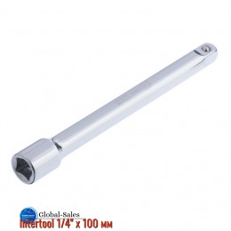 Удлинитель Intertool 1/4" х 100 мм (ET-1210)