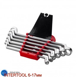 Набор накидных ключей Intertool 6 шт. (6-17 мм) Storm (HT-1101)