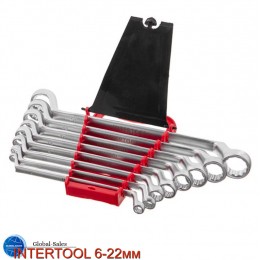 Набор накидных ключей Intertool 8 шт. (6-22 мм) Storm (HT-1102)