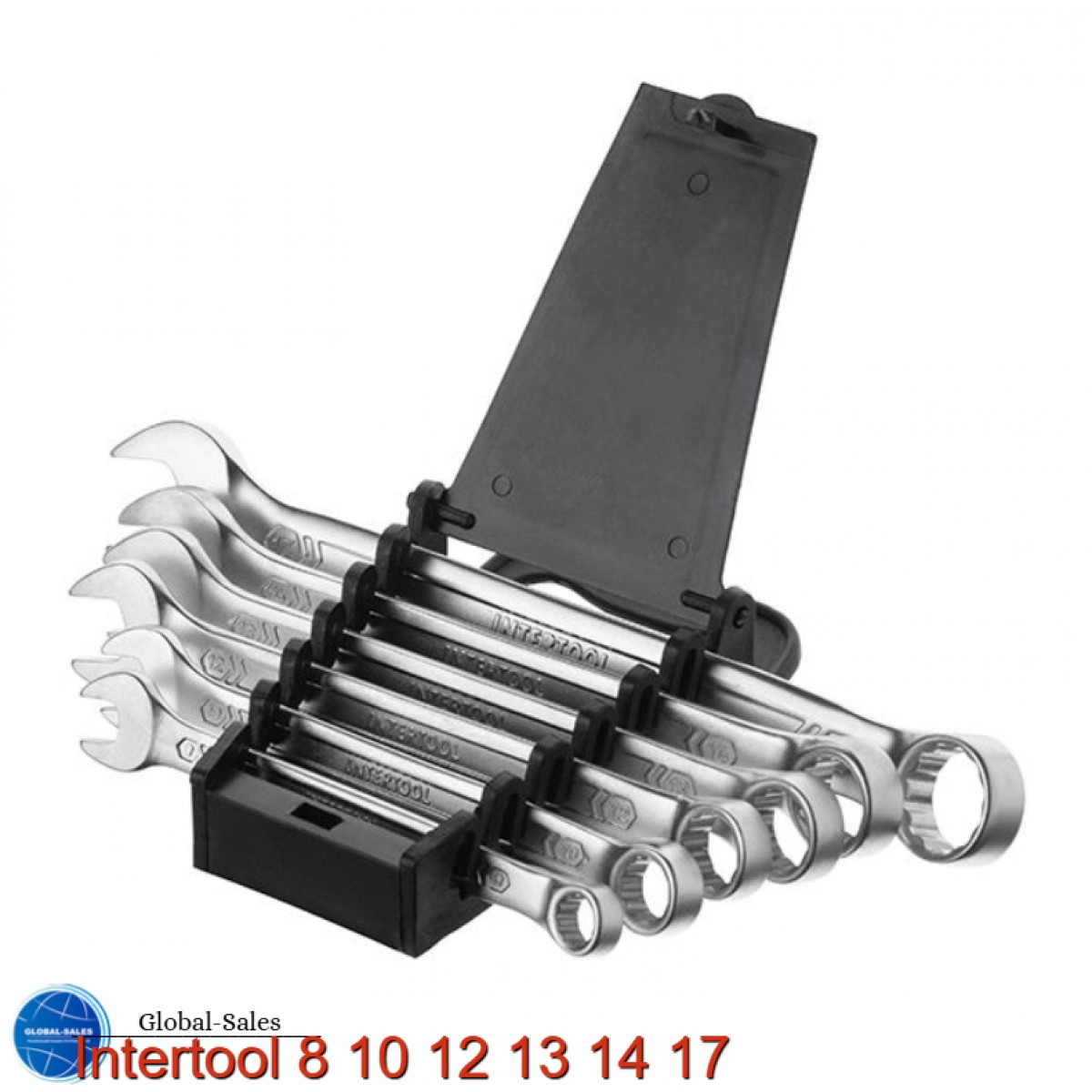 Набор рожково-накидных ключей Intertool 6 шт. (6-17 мм) Pro (XT-1001)