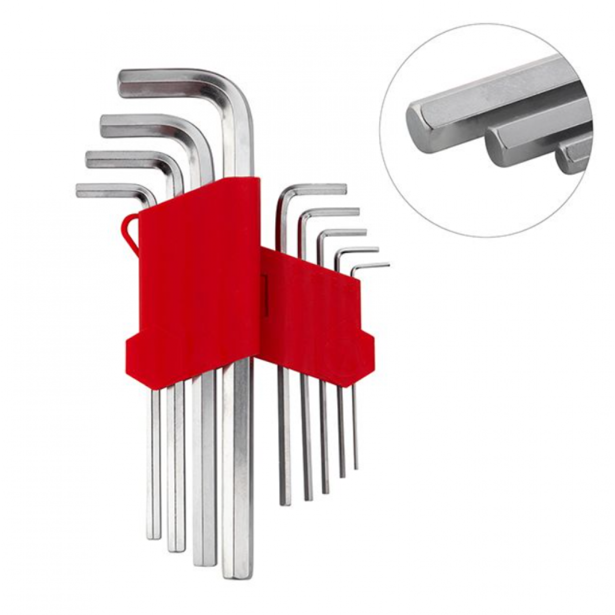 Набор шестигранных ключей Intertool 9 шт. удлиненные (HT-0602)