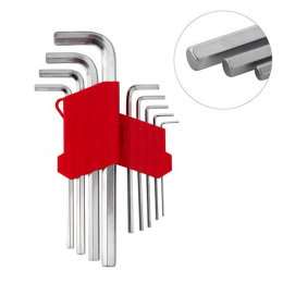 Набор шестигранных ключей Intertool 9 шт. удлиненные (HT-0602)