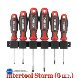 Набор отверток Intertool Storm (6 шт.) (VT-3436) Набор отверток Intertool Storm (6 шт.) (VT-3436)