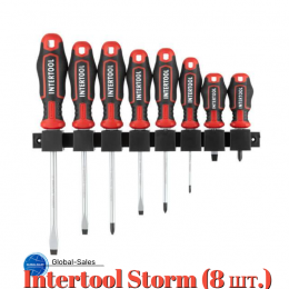 Набор отверток Intertool Storm (8 шт.) (VT-3438) Набор отверток Intertool Storm (8 шт.) (VT-3438)