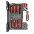 Набор отверток Intertool с насадками Pro 51 ед. (VT-3352)