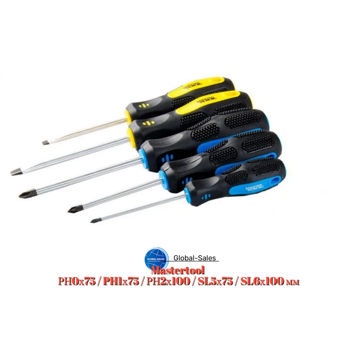 Набор отверток Mastertool 5 шт. (40-1505)