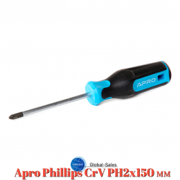 Отвертка Apro PH2 x 150мм PRO+ (301641) Отвертка Apro PH2 x 150мм PRO+ (301641)