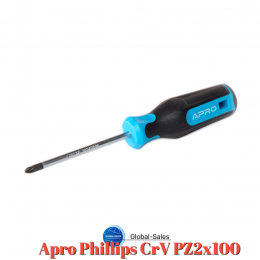 Отвертка Apro PZ2 x 100мм PRO+ (301647) Отвертка Apro PZ2 x 100мм PRO+ (301647)