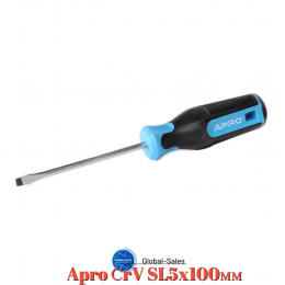 Отвертка Apro SL5 x 100мм PRO+ (301643) Отвертка Apro SL5 x 100мм PRO+ (301643)