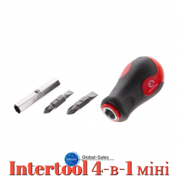 Отвертка Intertool 4-в-1 мини (VT-1010) Отвертка Intertool 4-в-1 мини (VT-1010)