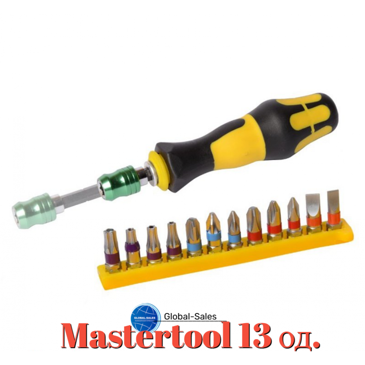 Отвертка Mastertool 13 ед. (40-0143)