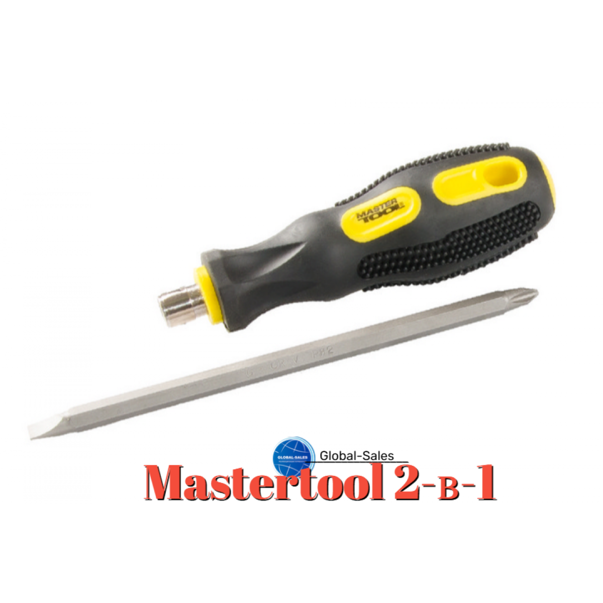 Отвертка Mastertool 2-в-1 (40-0141)