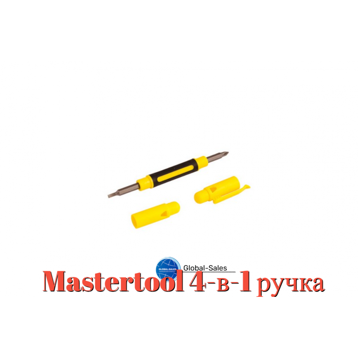 Отвертка Mastertool 4-в-1 ручка (40-0160)