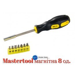 Отвертка Mastertool магнитная 8 ед. (40-0142)