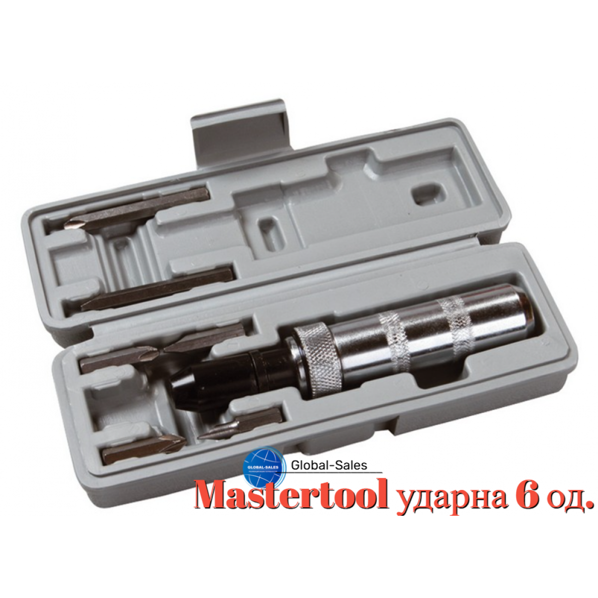 Отвертка Mastertool ударная 6 ед. 40-0151 (40-0151)