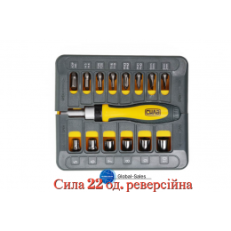 Отвертка Сила 22 ед. реверсионная (302016)