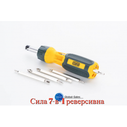 Отвертка Сила 7-в-1 реверсивная (302031)