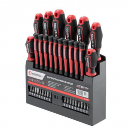 Набор отверток Intertool PH x SL x T с битами Storm 36 ед. (VT-3443) Набор отверток Intertool PH x SL x T с битами Storm 36 ед. (VT-3443)