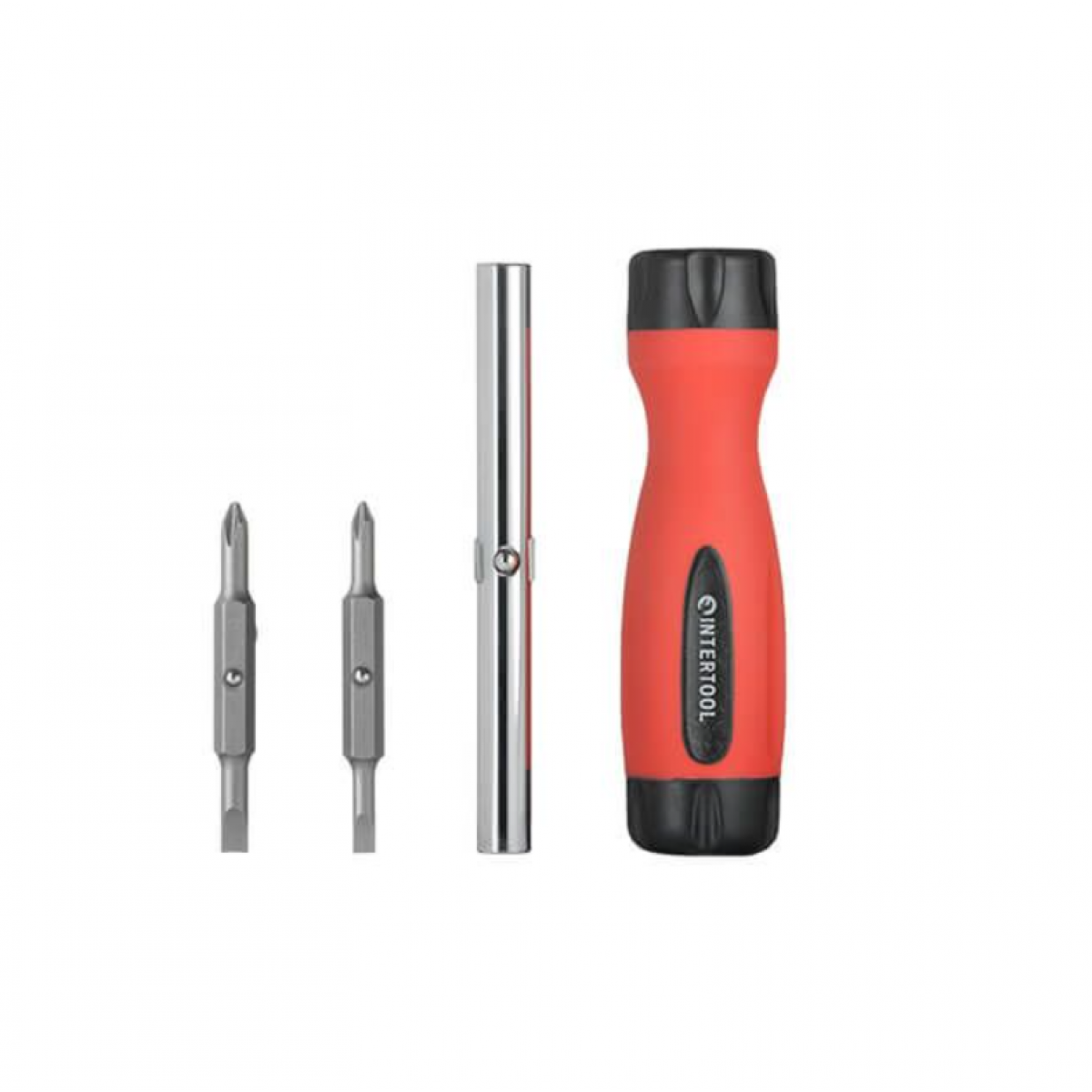 Отвертка Intertool 4-в-1 (VT-1008)