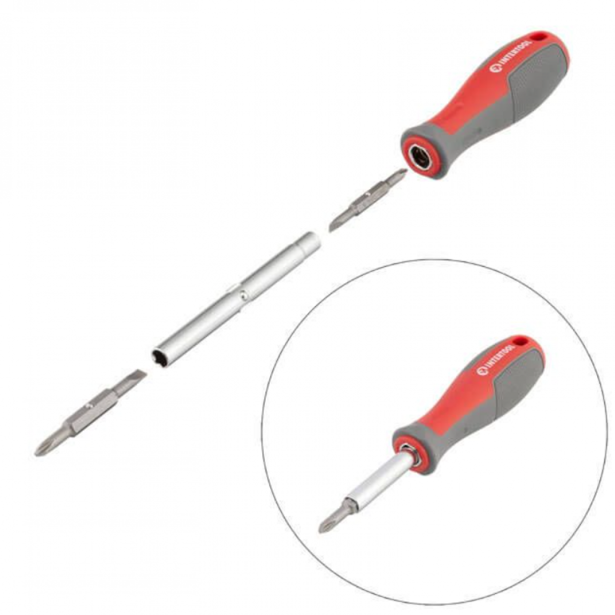Отвертка Intertool 6-в-1 Pro VT-3341 (VT-3341)
