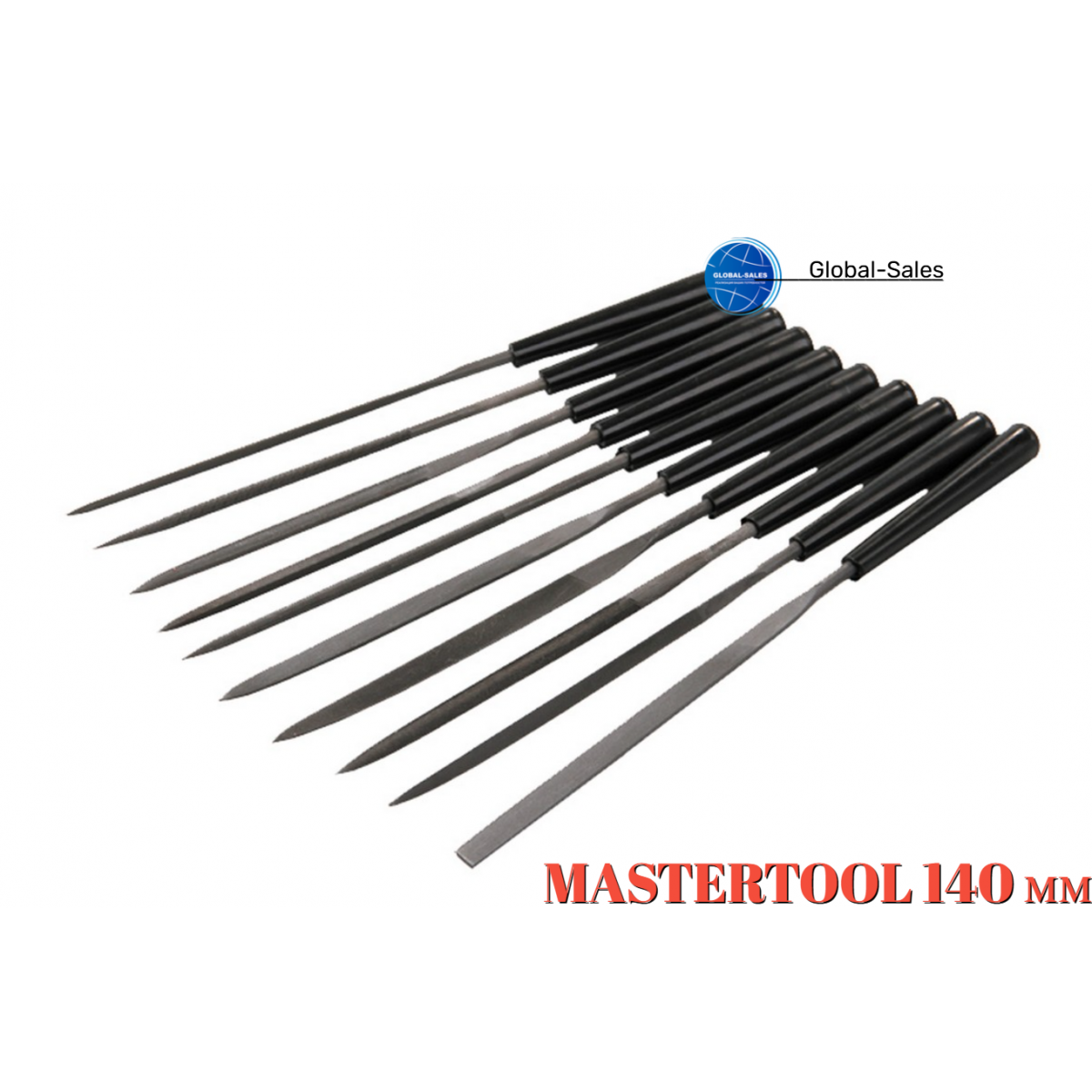 Набор надфилей Mastertool 10 шт. (06-0020)