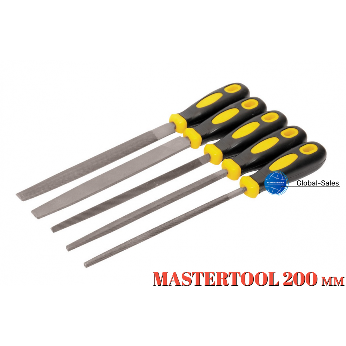 Набор напильников Mastertool 5 шт. (06-0250)