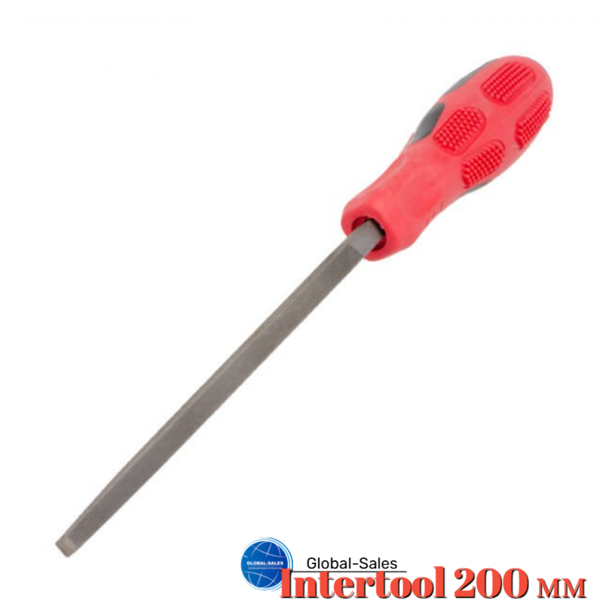 Напильник квадратный Intertool 200 мм (HT-3714)