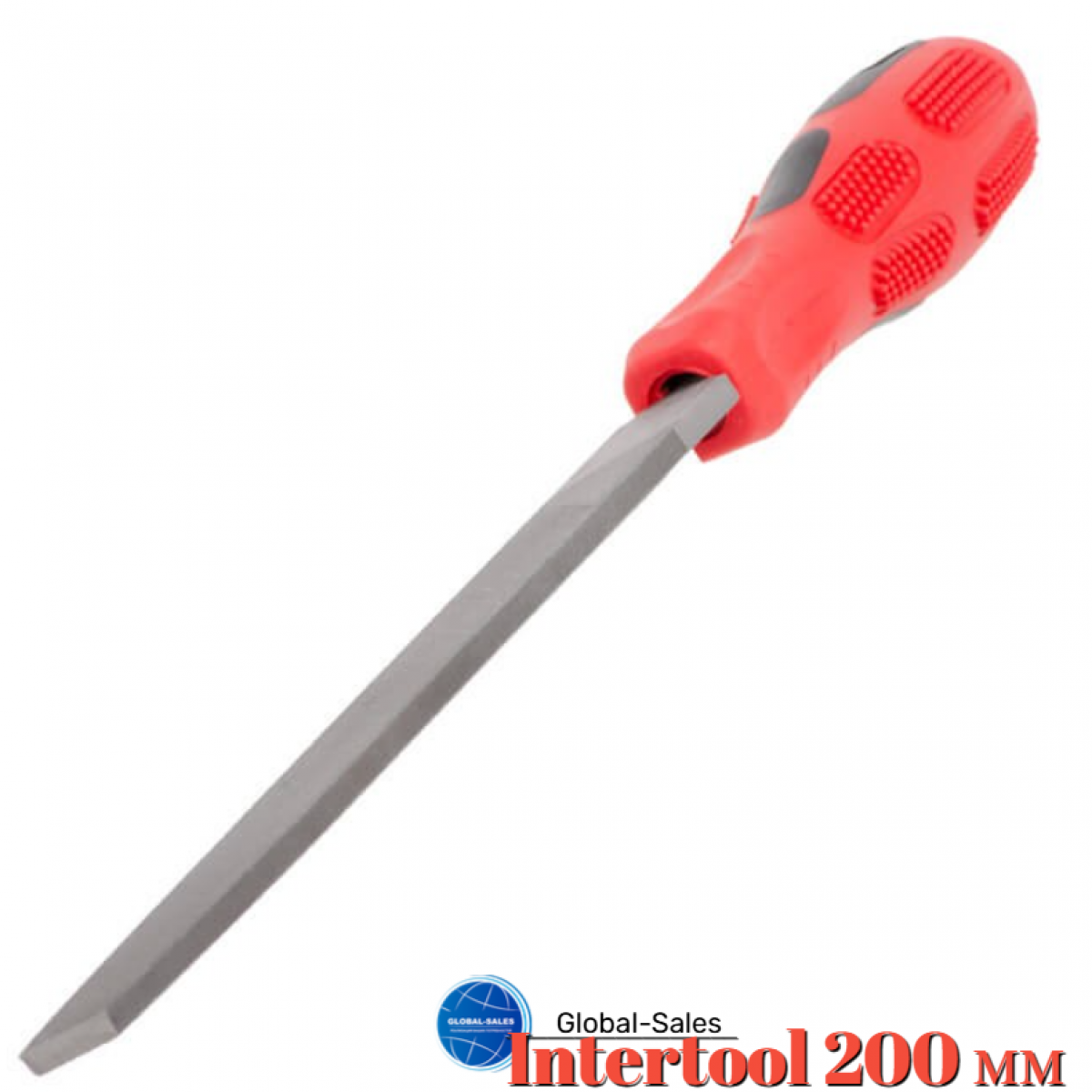 Напильник плоский Intertool 200 мм (HT-3710)