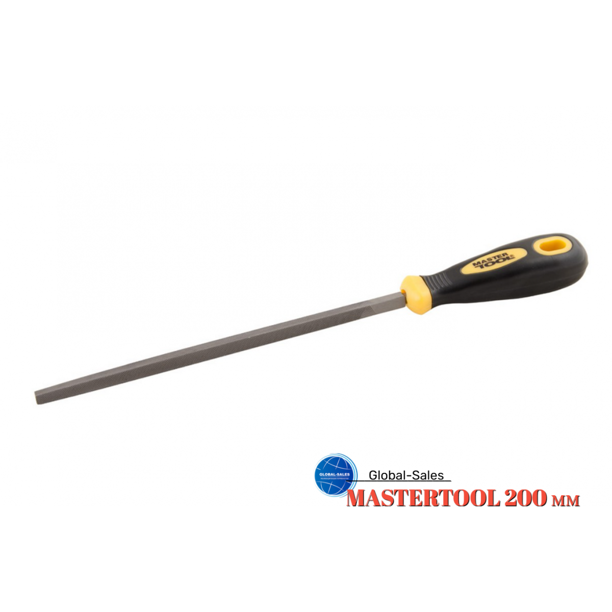 Напильник квадратный Mastertool 200 мм (06-0204)