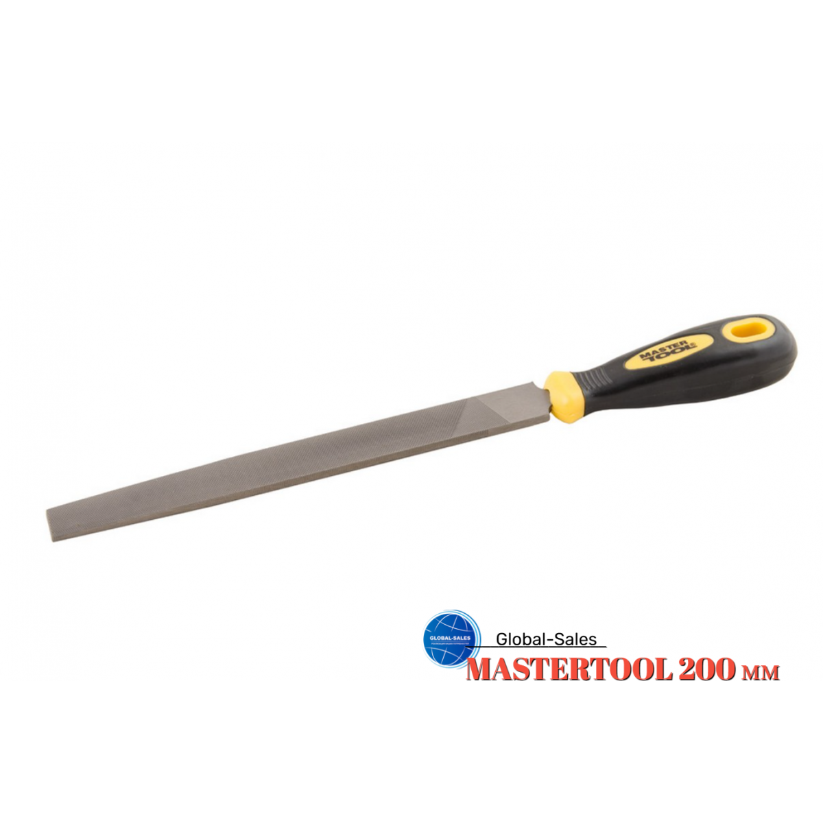 Напильник плоский Mastertool 200 мм (06-0200)