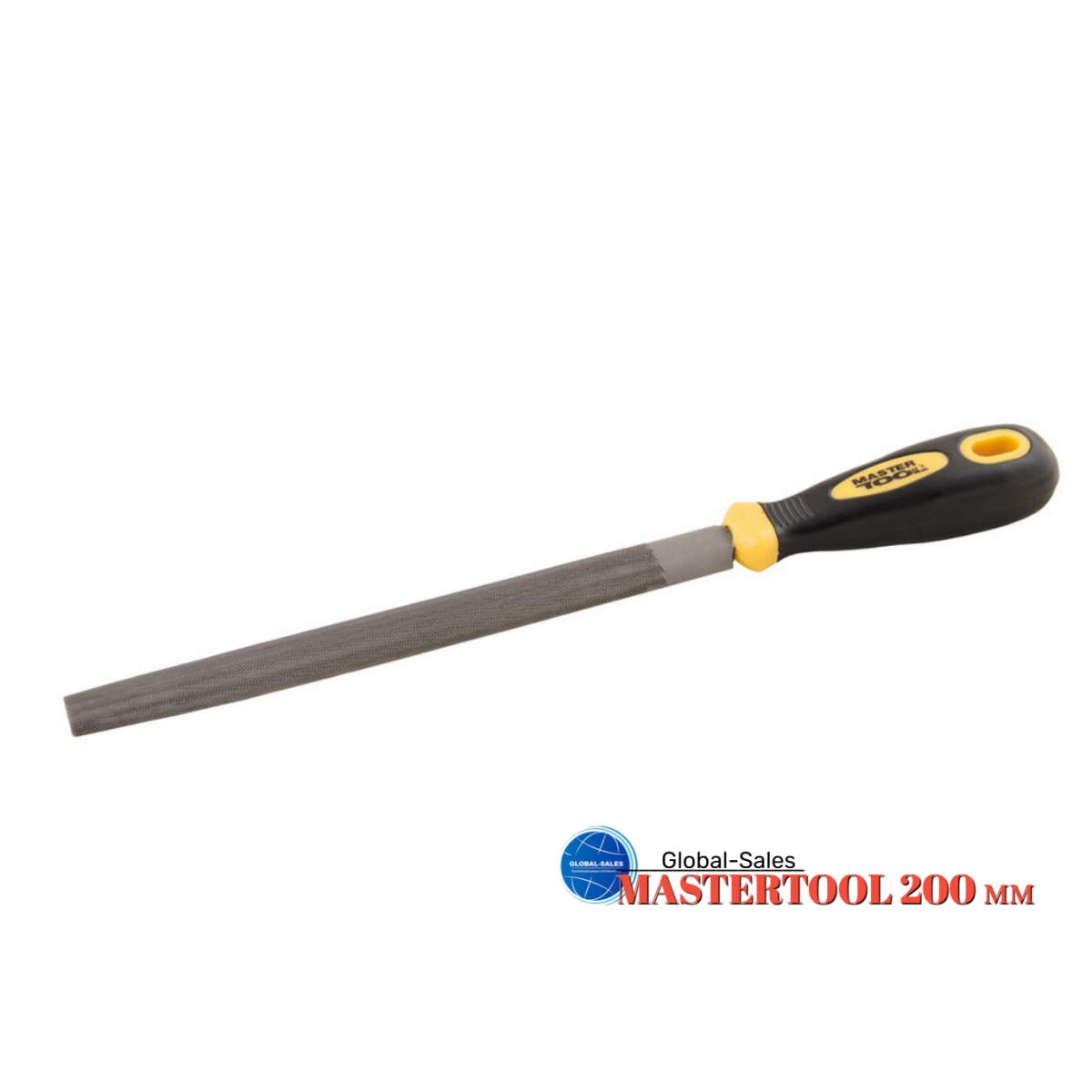 Напильник трехгранный Mastertool 200 мм (06-0201)