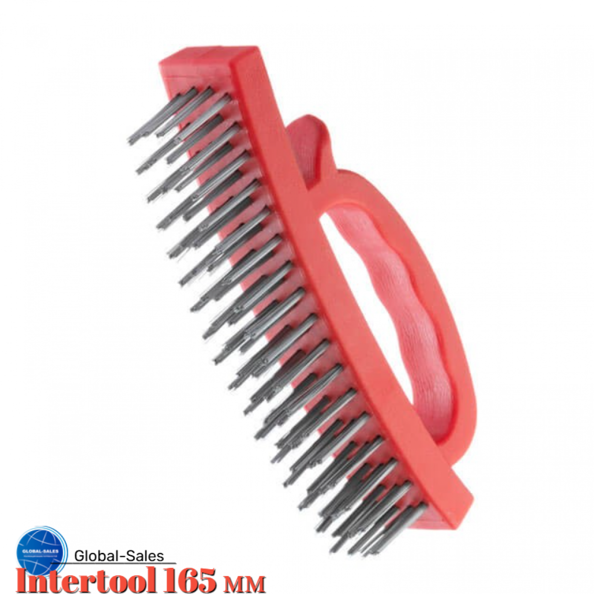 Щетка ручная Intertool 165 мм пластик (BT-0010)