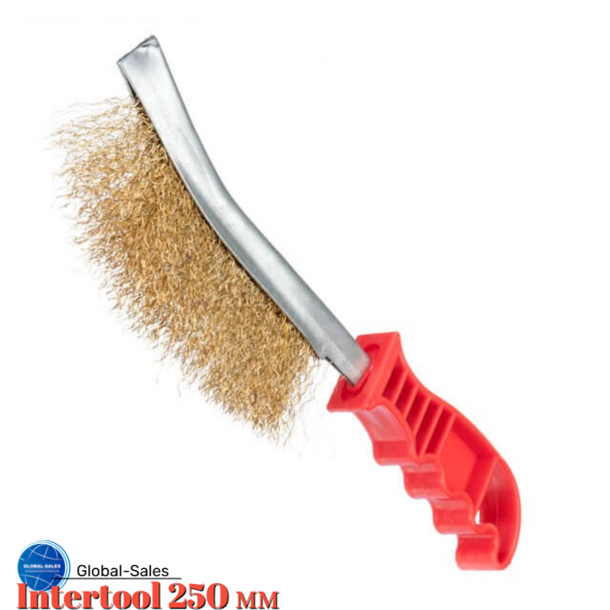Щетка ручная Intertool 250 мм гребешок (BT-0001)