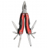 Мультитул Intertool 160 мм x 12 ед. (HT-0541) красный, закалённая легированная сталь Мультитул Intertool 160 мм x 12 ед. (HT-0541) красный, закалённая легированная сталь